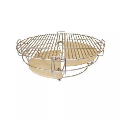 Phụ kiện nướng Kamado bằng thép không gỉ Chia rẽ và chinh phục BBQ