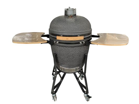 Than nướng ngoài trời 20 inch Kamado Grill Màu đen mờ 50cm Đồ dùng nhà bếp