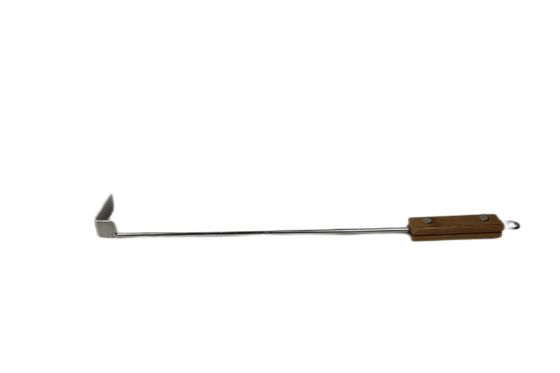 Phụ kiện vỉ nướng Kamado 42,5x6cm Công cụ tro bằng thép không gỉ