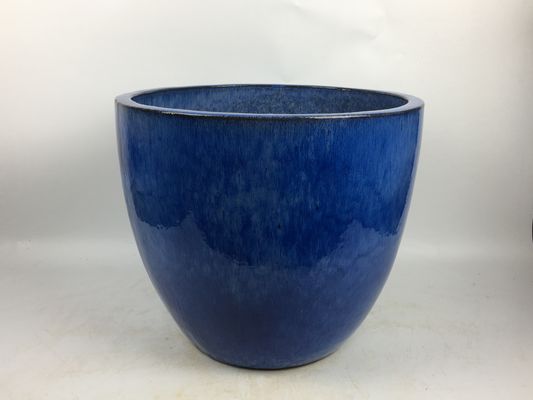 Chậu trồng cây ngoài trời tráng men tròn 3 Chậu trồng cây tráng men 14'' 18'' 22''