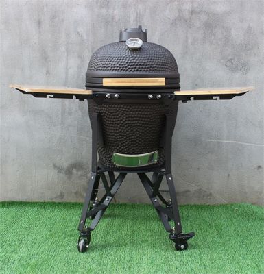 Màu Đen Mờ 51cm Bếp Than Gốm 20 Inch Kamado