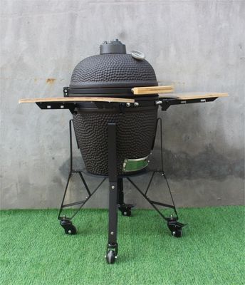 Lò nướng than gốm 20 inch Màu đen mờ 51cm ngoài trời