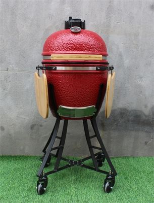 Bếp Nướng Than Gốm 44cm 17 Inch Màu Đỏ Hoàng Gia