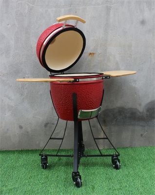 Vỉ nướng gốm 17 inch Màu đỏ hoàng gia 44cm